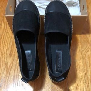 ASOS Flatform Espadrilles Black size 7